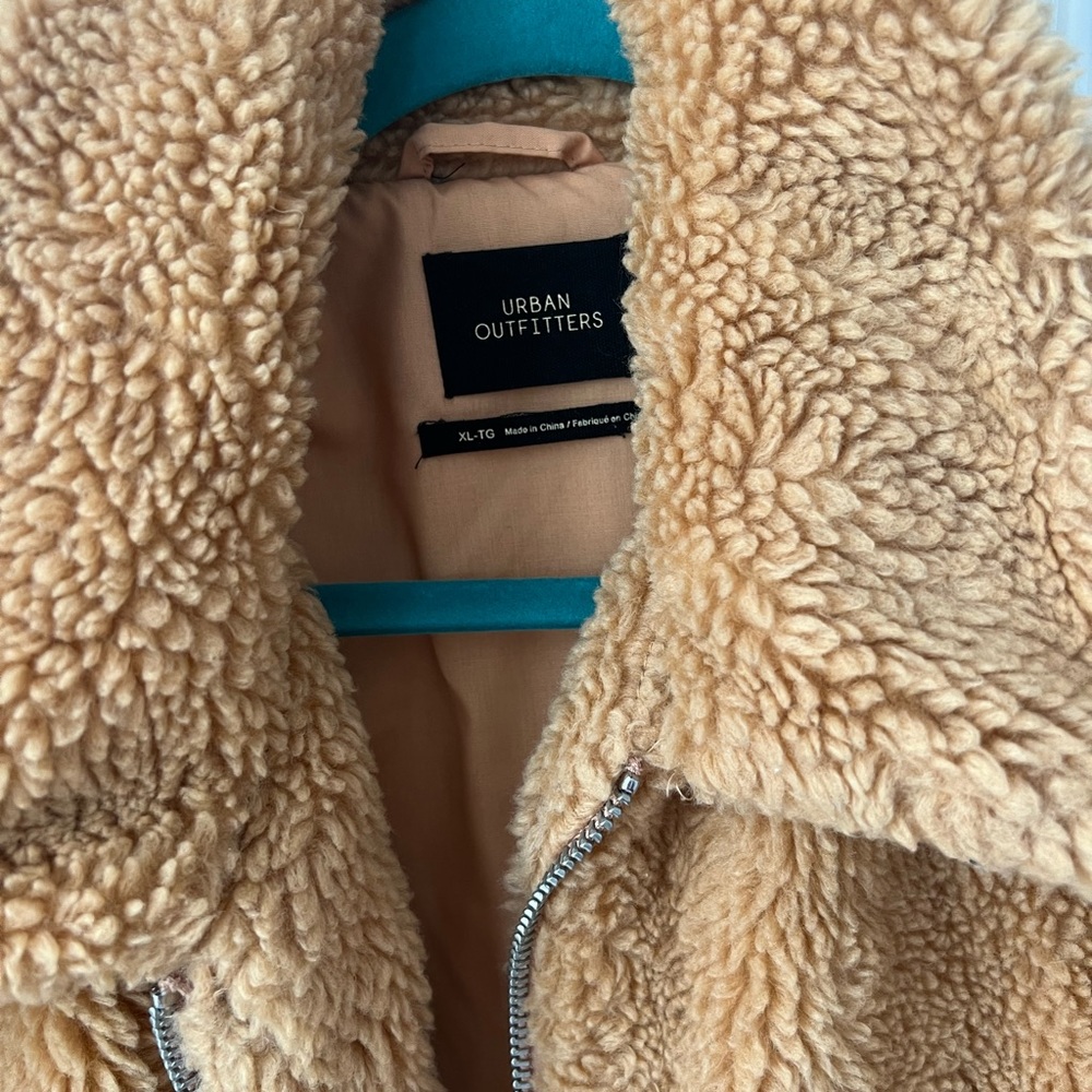 Urban outfitters teddy coat